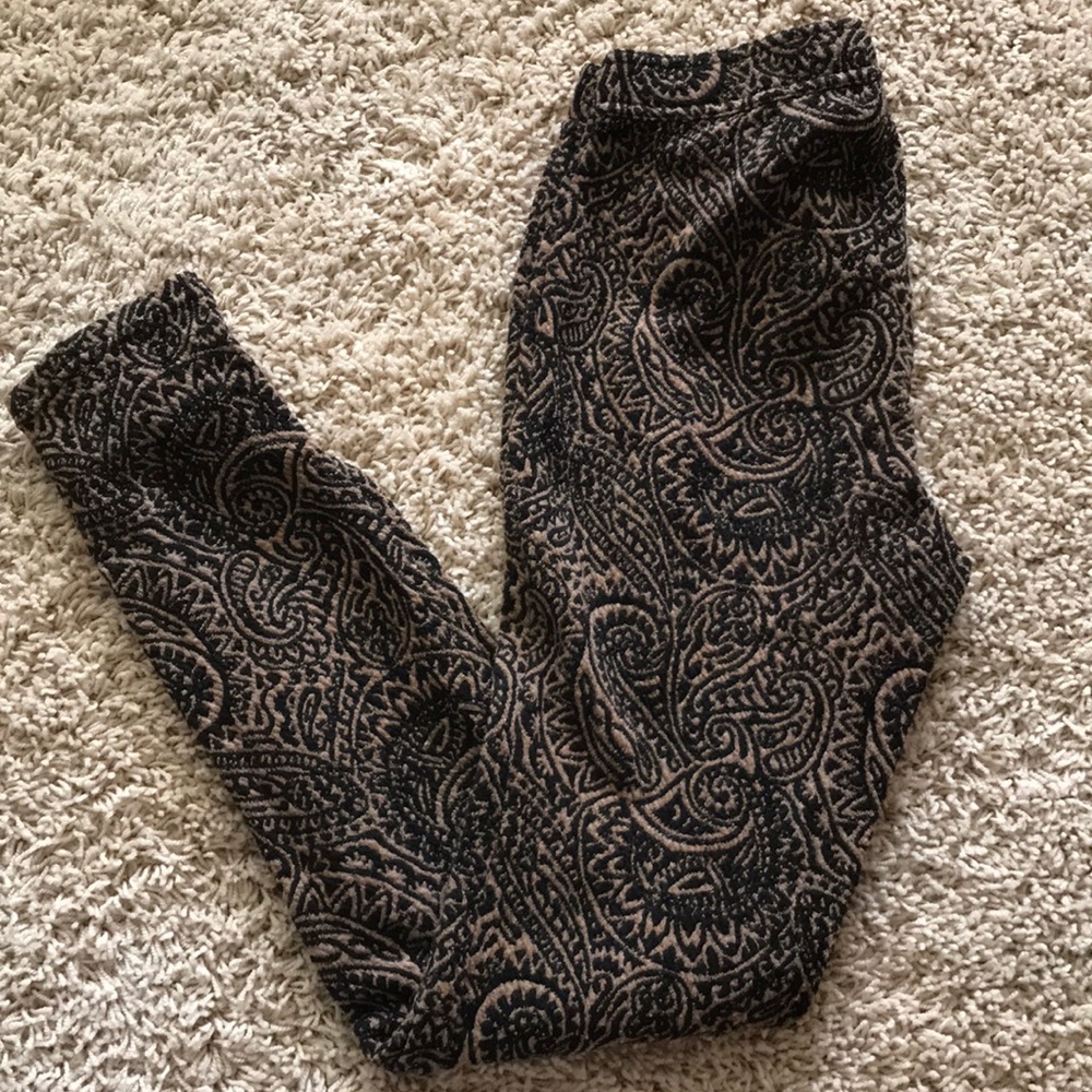 Free people decorative leggings